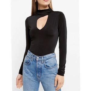 NWT Express Body Contour Mock Neck Bodysuit